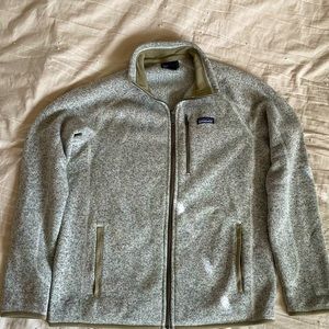 Patagonia Men’s Better Sweater Full Zip Fleece Jacket Size Large